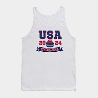 usa curling 2024 Tank Top